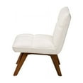 thumbnail image 4 of Baxton Studio Darielle Japandi Cream Boucle Fabric and Walnut Brown Finished Rubberwood Accent Chair, 4 of 7