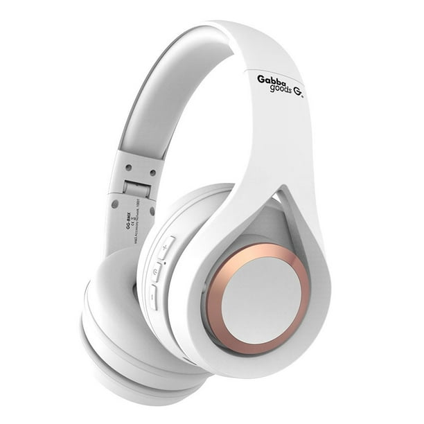 AUDIFONOS BLUETOOTH GABBA GOODS METALLIX BLANCO/ROSA Gabba Goods