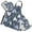 Beautiful Snowdrops Flowers, variant on Cute Penguin with Moon and Star 5 Pcs Kitchen Set Heat Resistant Oven Mitts and Non-Slip Pot Holders with Adjustable Cooking Apron