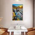 thumbnail image 3 of Elephant Stock Reynolds Creek And Triple Falls Wall Art - Vertical Multi Panel Canvas - Living Room Wall Decor - Nature Multi Panel - Brown And Orange Decor - 28" x 45", 3 of 8