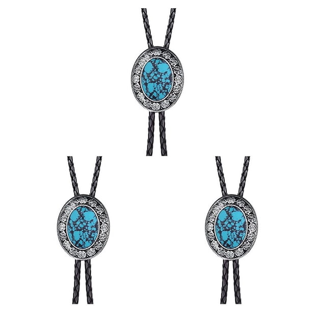 Minnieouse Bolo Tie para hombre Corbatas hechas a mano Colgante Collar Corbatas Decoraciones para el día de San Valentín Adornos Regalo de Type1 NO1