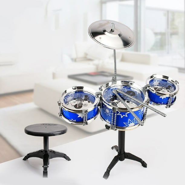 Girls Boys Practice Exercise Toy Drum Set Children drum playset Early