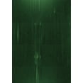 thumbnail image 1 of Ahgly Company Indoor Rectangle Patterned Deep Emerald Green Area Rugs, 7' x 9', 1 of 6