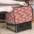 thumbnail image 7 of Kdxio Cartoon with Traffic Elements Print Toaster Cover Bread Machine Cover Fits for Most Standard 2 Slice Toasters,Keep Toaster Free From Dust And Fingerprint Oven Dustproof Cover, 7 of 7