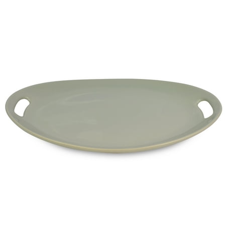 Is Stoneware Oven Safe Le Regalo Stoneware Oval Platter, Microwave Oven Safe, Dishwasher Safe, Food Platter, Kitchen Serveware ()
