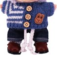 thumbnail image 4 of mmirethe Polyester DIY Furnishings Fabric Costume Handmade Sweaters And For Doll Props Accessories Mini With Texture Sweaters XM2113, 4 of 6