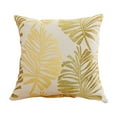 thumbnail image 2 of Xecvkr Palm Leaf Pattern Pillow Cover 45x45 cm Bedside Sofa Large Cushion Beach Style Decor Khaki Sky Blue Blue Yellow Red, 2 of 6
