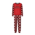 thumbnail image 2 of Lvotionpl 2026 Matching Family Christmas Pjs, Matching Christmas Pajamas Long Sleeve Top & Pants Set Matching Holiday Family Pajama Xmas Sets, 2 of 5
