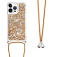 thumbnail image 4 of Funda FOXDOCK para iPhone 16 Pro Max con Cuerda Ajustable, Brillo Líquido, Protección Antigolpes y Lente – Ideal para Regalo, 4 of 6
