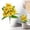 Yellow, variant on 17" Lotus Flower Artificial West Bouquet For Wedding Centerpieces & Outdoor Garden Styling Home Decor