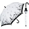 RainStoppers W109CHMUSIC 32 in. Childrens Music Print Umbrella, 3 Piece