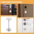 thumbnail image 3 of FONDOTIN 2pcs Decorative Door Plates Stainless Steel Hole Cover For Home Security Applications, 3 of 8