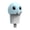 Light blue, variant on Not Slip Cable Management Systems Flexible Silicone Cord Holder For Clutter Workspaces
