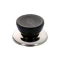 thumbnail image 1 of 1x Pot Lid Knob Replacement Kitchen Cookware Crock Cover Grips Knob Handle Black, 1 of 7
