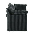 thumbnail image 6 of Newest Modern 2-Seat Sofa Couches for Living Room,2 Seater Sofa,Corduroy Deep Seat Sofa, Upholstered Cushion&Detachable Cover,Comfy Sofa Couch for Small Space,Apartment,Gray Corduroy, 6 of 20