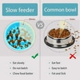 thumbnail image 3 of Slow Feeding Bowl For Dogs, Slow Feeding Bowl, Anti Glutton Bowl For Dog Cat, Promotes Healthy Eating And Slow Digestion (pink), 3 of 4