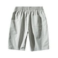 thumbnail image 4 of Aayomet Mens Running Shorts Men's Force Relaxed Fit Ripstop Cargo Work Short,Gray 3XL, 4 of 4
