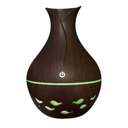 

2024 Upgraded Version Douyu Medium Size Small Flower Bottle with Hollow Wood Pattern Humidifier for Household Bedroom Atomizer