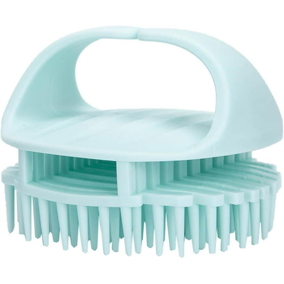 Shampoo Brush | Hair Scrubber Shower Massaging Brush | Soft Dual Use Scalp Massaging Shampoo Brush for Relaxation and Scalp Scrub Nulyunze