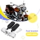 thumbnail image 2 of Accesorios de piezas de motocicletas de motociclismo profesional universal universal profesional accesorios con llave de instalación negro 1 par Inevent VI002307-01, 2 of 6