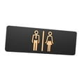 thumbnail image 4 of DOLITY Toilet Sign Display Male Female Bathroom Sign for Bathroom Public Place Bars Type A, 4 of 9
