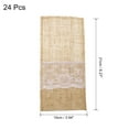 thumbnail image 2 of Uxcell 24Pcs Soporte de Utensilios de Encaje de Yute para Boda, 2 of 6