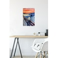thumbnail image 4 of The Scream by Edvard Munch Wall Poster, 14.725" x 22.375", 4 of 4