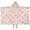 Princess and Fairy, variant on Princess and Fairy Pink Pattern Teens Hooded Bath Towel Wrap for Ages 3 To 12,Quick Dry Lightweight Soft Microfiber Bath Beach Pool,50"x30"