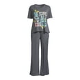 thumbnail image 5 of Grayson Social Junior's Be Kind to All Kinds Sleep Tee and Pant Pajama Set, 2-Piece, Sizes S-3X, 5 of 5