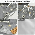 thumbnail image 2 of FORMRS Boys Swim Trunks Quick Dry Mesh Liner Boardshorts Sizes XS-XL, Gray Halloween Dancing, 2 of 7