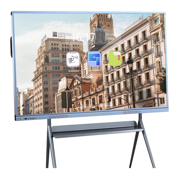 BELNET Smart TVs, 55'' 4K UHD Interactive Whiteboard, All in One Smartboard for Office, Digital Smart Whiteboard Built in Dual System  for Classroom