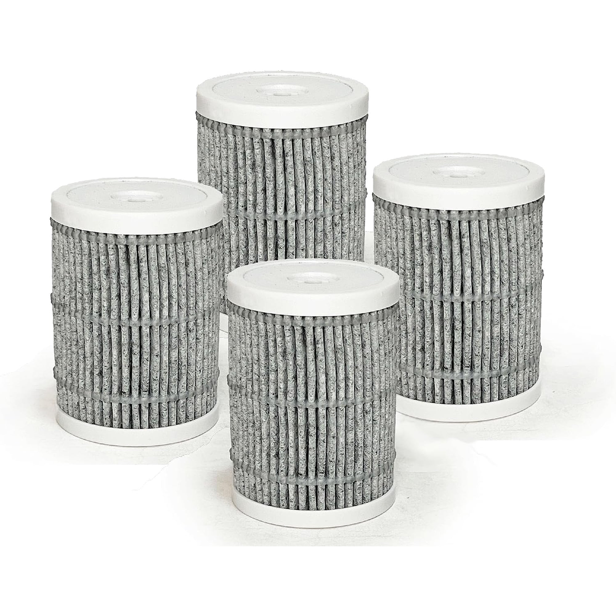 Nispira 2-in-1 HEPA Activated Carbon Replacement Filters For Munchkin Protable Air Purifier For Car, 4 Pack