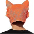 thumbnail image 4 of Fox Mask - Halloween Latex Animal Head Mask-Good, 4 of 5