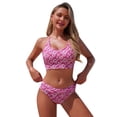 thumbnail image 2 of Swimming Suits for Women Floral Print Tankini Bikini Set Two Piece Bathing With Comfort Bottoms, 2 of 8