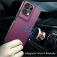 thumbnail image 3 of XPM for TCL K32 5G Phone Case, Ultra Slim Corner Protection Shock Absorption Hybrid Dual Layer Hard PC + TPU Rubber Armor Defender Cover for TCL K32 5G (Dark Purple), 3 of 12