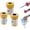 Yellow, variant on Upgraded Screwdriver Head Magnetic Ring, 1/4 Inch/6.35mm Universal Magnetizer Ring for Hex Bits & Power Drill, Strong Metal Screw Holder Attachment for Fastening and DIY Repair