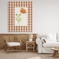 thumbnail image 3 of Stupell Industries Farmhouse Plaid Marigold Flower Canvas Art, 36 x 48, by Lisa Wehmeyer, 3 of 8