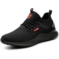 thumbnail image 1 of Zapatos de trabajo livianos para hombres y mujeres, antideslizantes, de calidad para construcción, zapatillas de seguridad con punta de acero, talla 41, 1 of 5