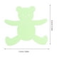 thumbnail image 4 of KAKOWELY 28 pegatinas luminosas con forma de oso para habitación, adhesivos de pared, 4 of 4