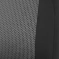 thumbnail image 2 of Auto Drive 1-Piece Atlanta Front Car Seat Cover Black/Grey, 2 of 8