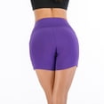 thumbnail image 5 of KingShop High Waisted Yoga Shorts with Pockets for Women, Workout Running Shorts, 5 of 5