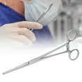 thumbnail image 2 of Pinzas para el pelo de mascotas con punta recta, pinzas hemostáticas quirúrgicas de acero inoxidable, 2 of 10