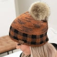 thumbnail image 2 of CC Fire Cozy Buffalo Plaid Beanie, 2 of 16