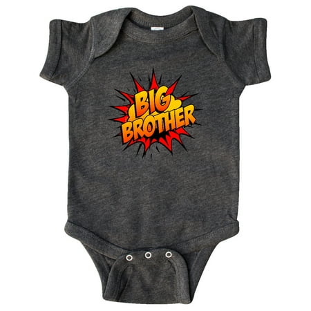

Inktastic Big Brother Super Hero Gift Baby Boy Bodysuit