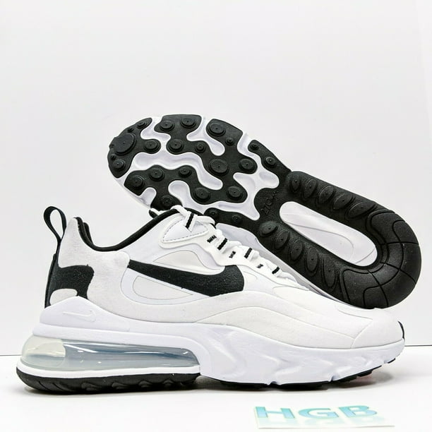 Nike Nike Air Max 270 React Men S White Black Ct1264 102 Walmart Com Walmart Com