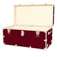 thumbnail image 2 of Rhino Trunk & Case XXL Armor Trunk with Removable Wheels, College, Home & Office Storage 36"x18"x18" (Wine), 2 of 7