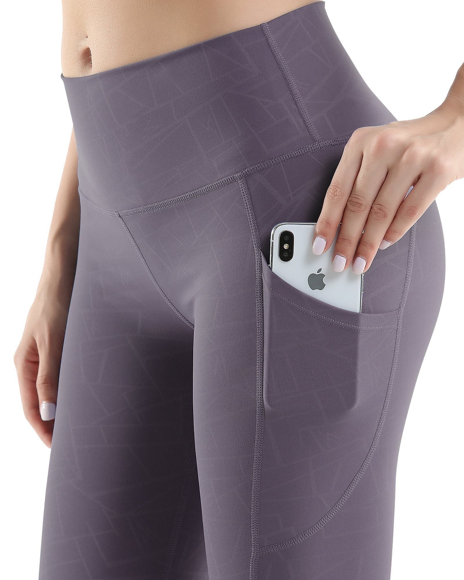 UUE 22Limpid Pattern Azure Leggings for women,7/8 leggings for women, High  Waist and Tummy control Leggings 