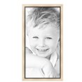 thumbnail image 2 of ArtToFrames 16" x 32" Silver with Black Lip Picture Frame, 16x32 inch Multi Wood Poster Frame (WOM-5193),  Pack, 2 of 7