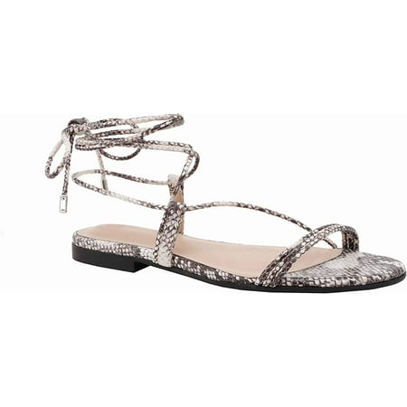 

Women‘s Elegant Minimalist Flat Strappy Lace-Up Sandal