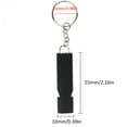 thumbnail image 5 of Aellinatey Aluminum Emergency Keyring Whistle Safety Survival Whistle Hikings Whistle, 5 of 13